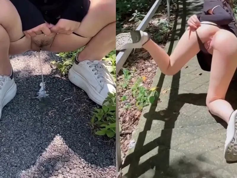 Ngoại tình public ngoài đường cùng người yêu da trắng vú bự